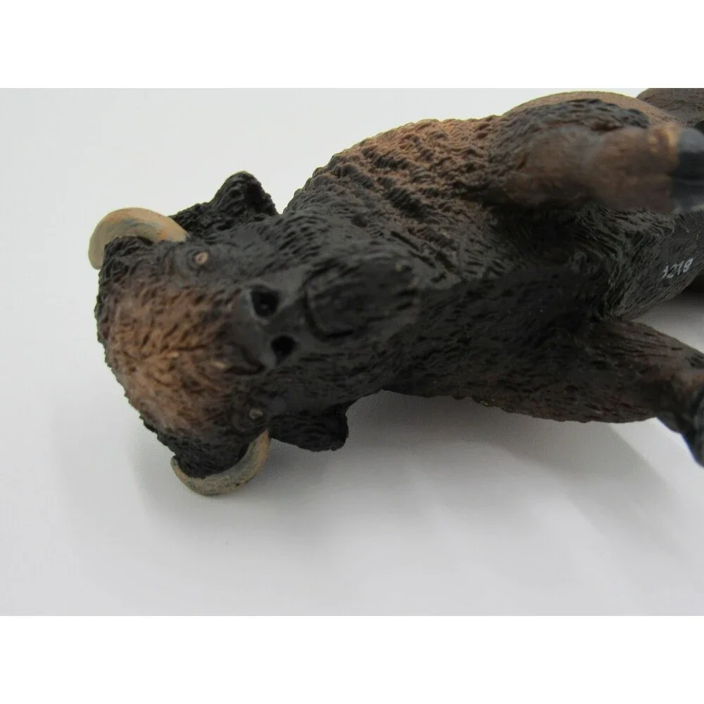 Safari Ltd Brown Buffalo Bison 2018 Animal Figure Realistic Toy Figurine - Picture 13 of 16